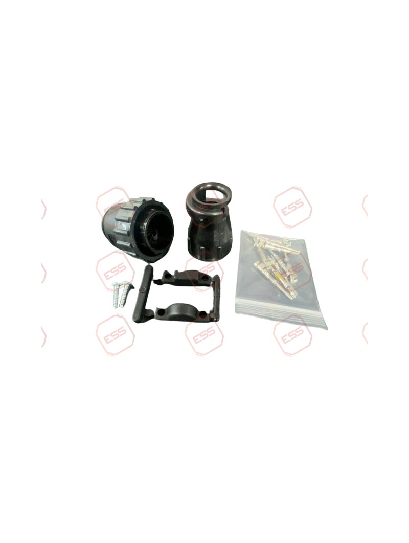 uP Series - 9-Pin Plug Kit (Circular Black)